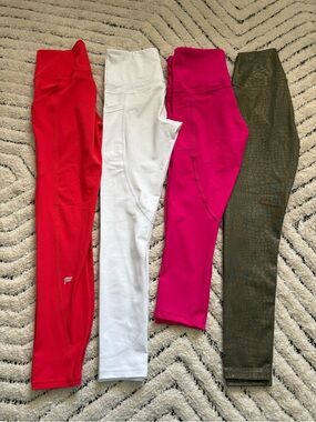 Four apairs Women’s Leggings - Carbon 38 Zyia Fabletics 2 XS